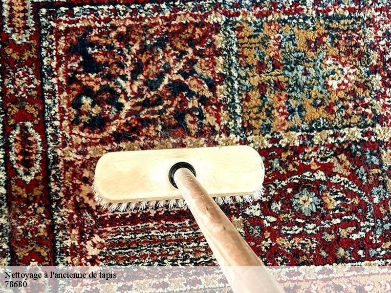 Nettoyage à l'ancienne de tapis epone-78680 Le Village du Tapis