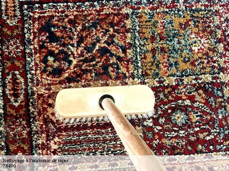 Nettoyage à l'ancienne de tapis mareil-le-guyon-78490 Le Village du Tapis