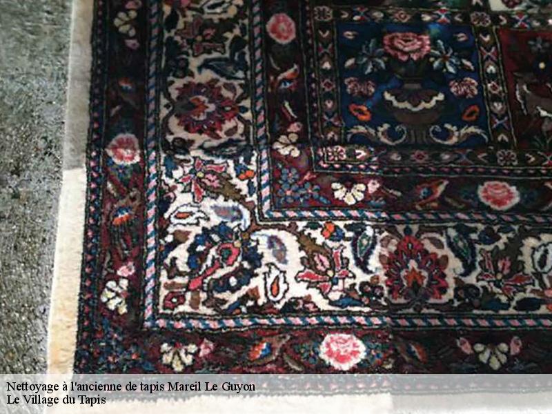 Nettoyage à l'ancienne de tapis mareil-le-guyon-78490 Le Village du Tapis