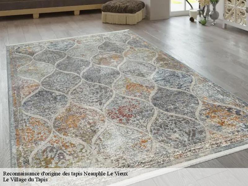 Reconnaissance d'origine des tapis neauphle-le-vieux-78640 Le Village du Tapis
