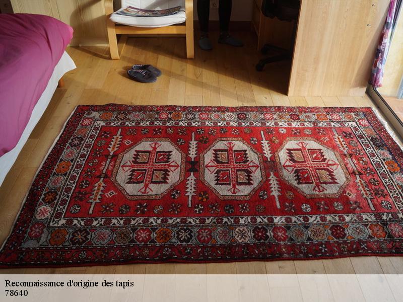 Reconnaissance d'origine des tapis neauphle-le-vieux-78640 Le Village du Tapis