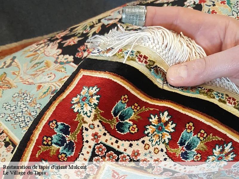 Restauration de tapis d'orient mulcent-78790 Le Village du Tapis